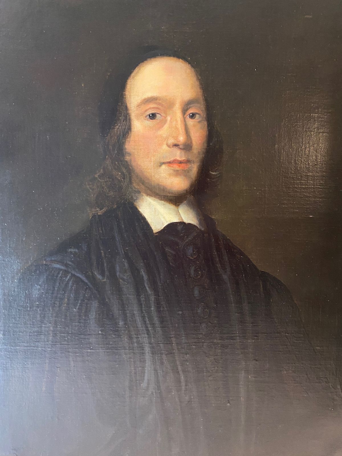 Oil Painting   17th Century Portrait Of A Clergyman photo Art