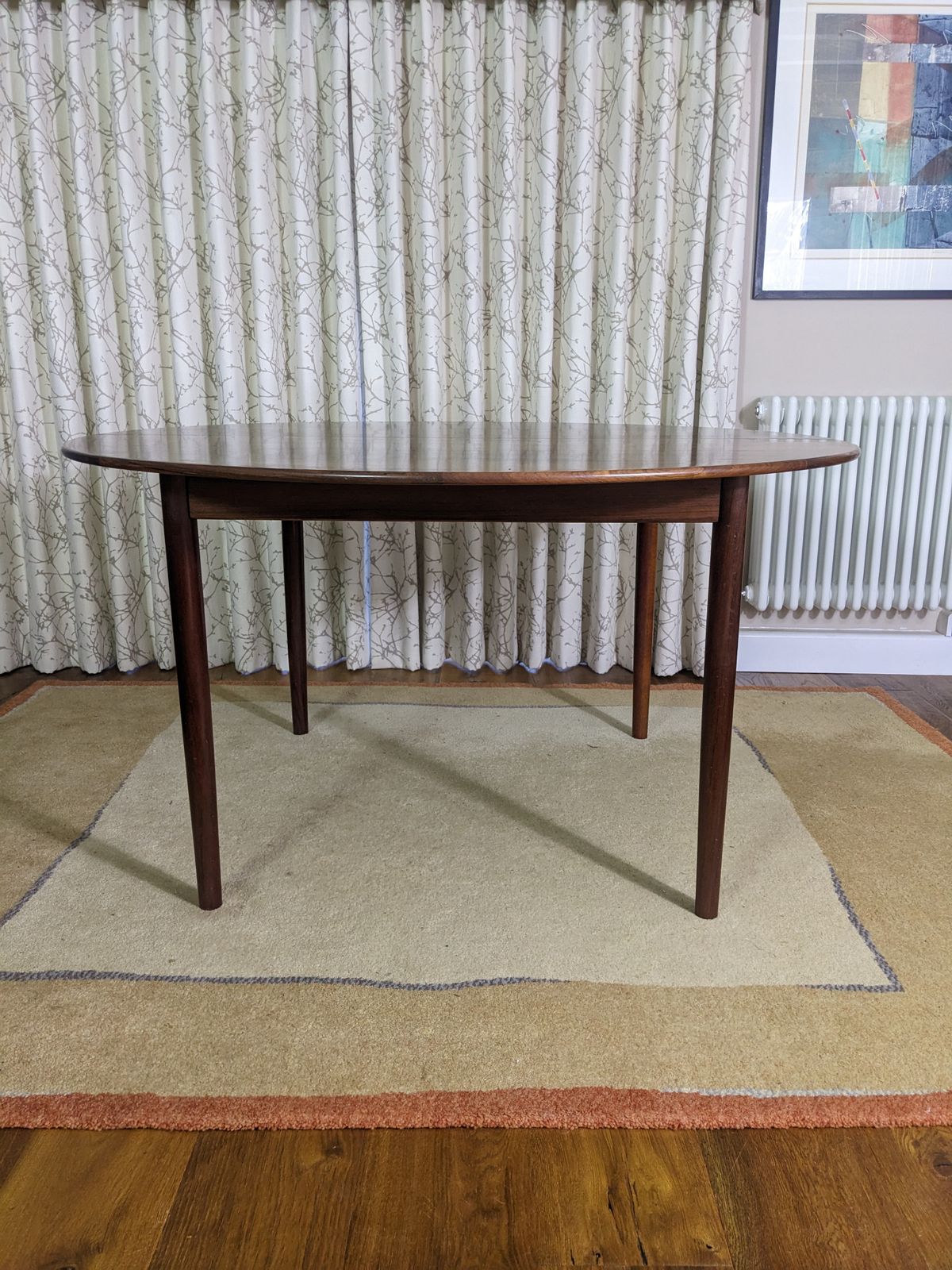 Rare Grete Jalk Rosewood Circular Table Mid Century Danish For Mobelfabrik. Cites Article 10 In Place. photo buy