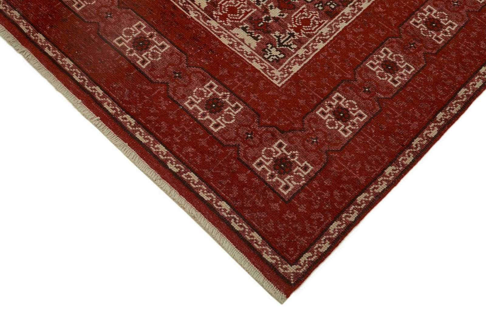 6x8 Red Oushak Rug, Oriental photo Textiles