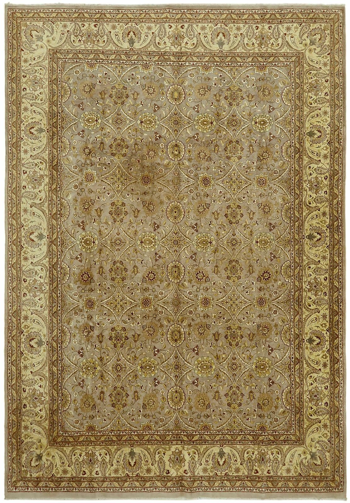 9x13 Beige Vintage Large Area Rug
