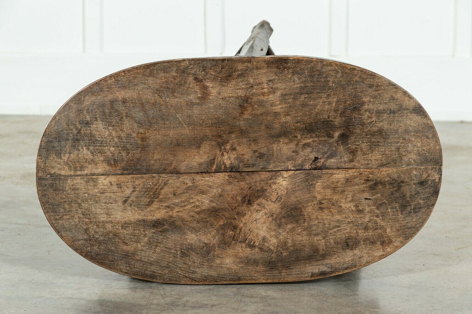 19thc English Vernacular Fruitwood Cricket / Tavern Table photo furniture