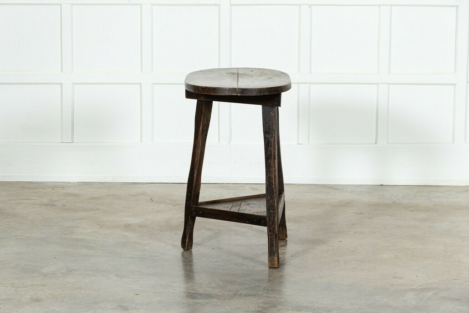 19thc English Vernacular Fruitwood Cricket / Tavern Table photo buy