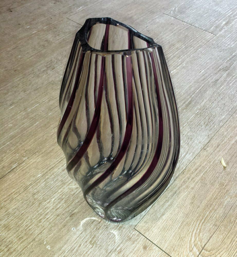 Antique Crystal Vase By Joh. Oertel