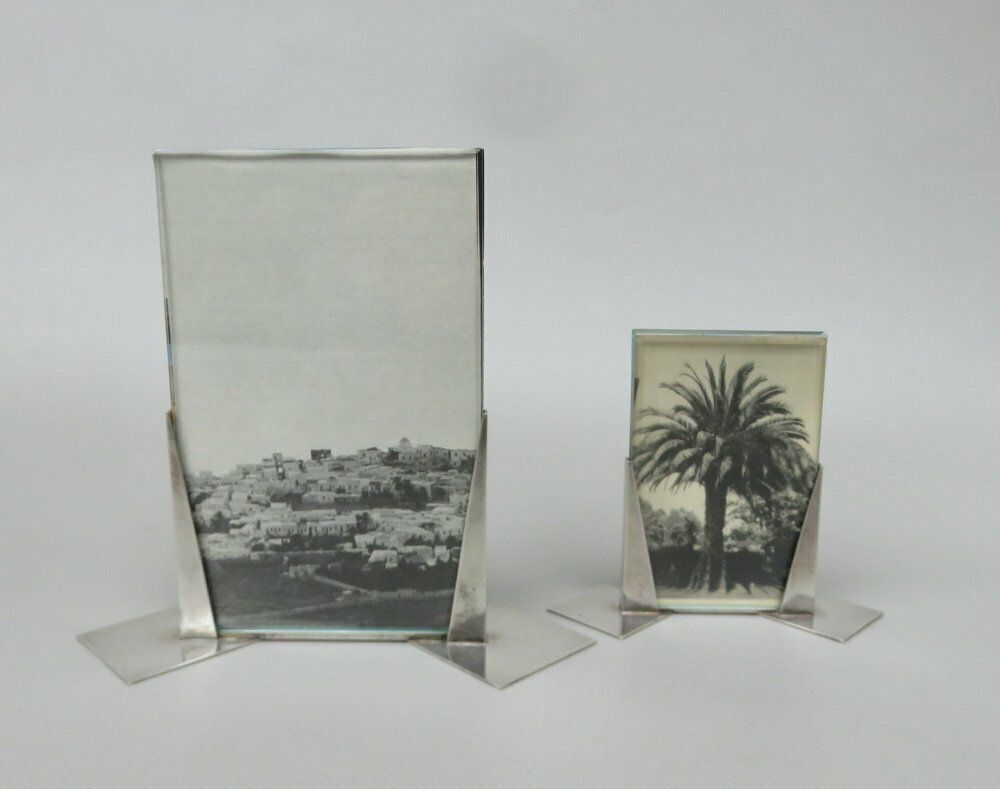 Art Deco Silver Plated Photo Frames From Wmf, 1930s, Set Of 2 photo 1943.95