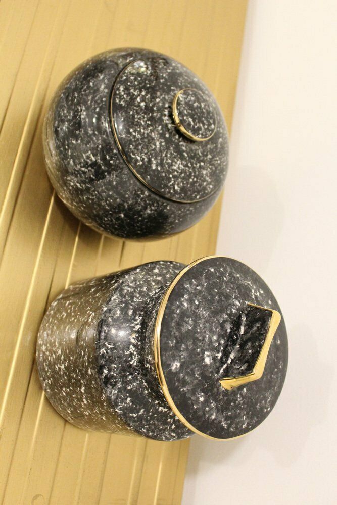 Ceramic Art Deco Vases, 1940, Set Of 2 photo 331.0