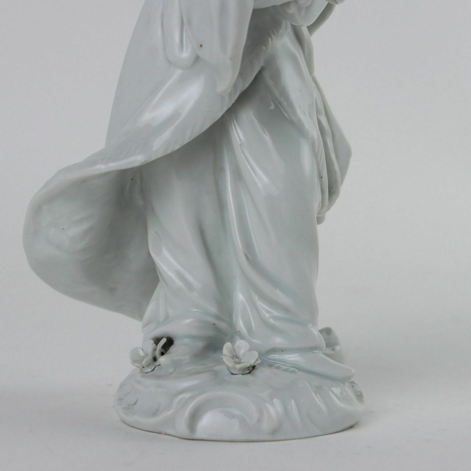 Ancient Porcelain Figure Oriental Man '800 Rudolstadt Germany photo 240.0