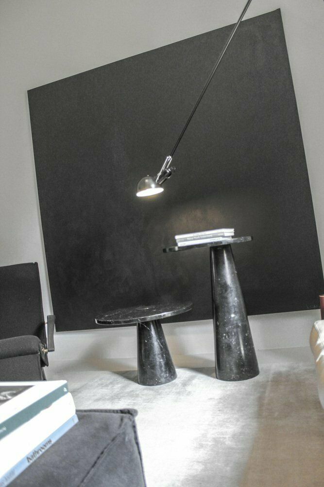 photo for sale Italian Marble Eros Coffee Tables Series Italian Marble Eros By Angelo Mangiarotti, 1970s, Set Of 2
