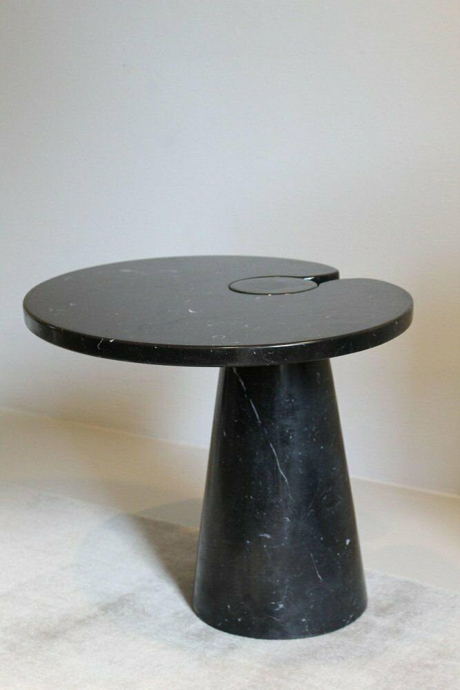 Furniture Italian Marble Eros Coffee Tables Series Italian Marble Eros By Angelo Mangiarotti, 1970s, Set Of 2 photo