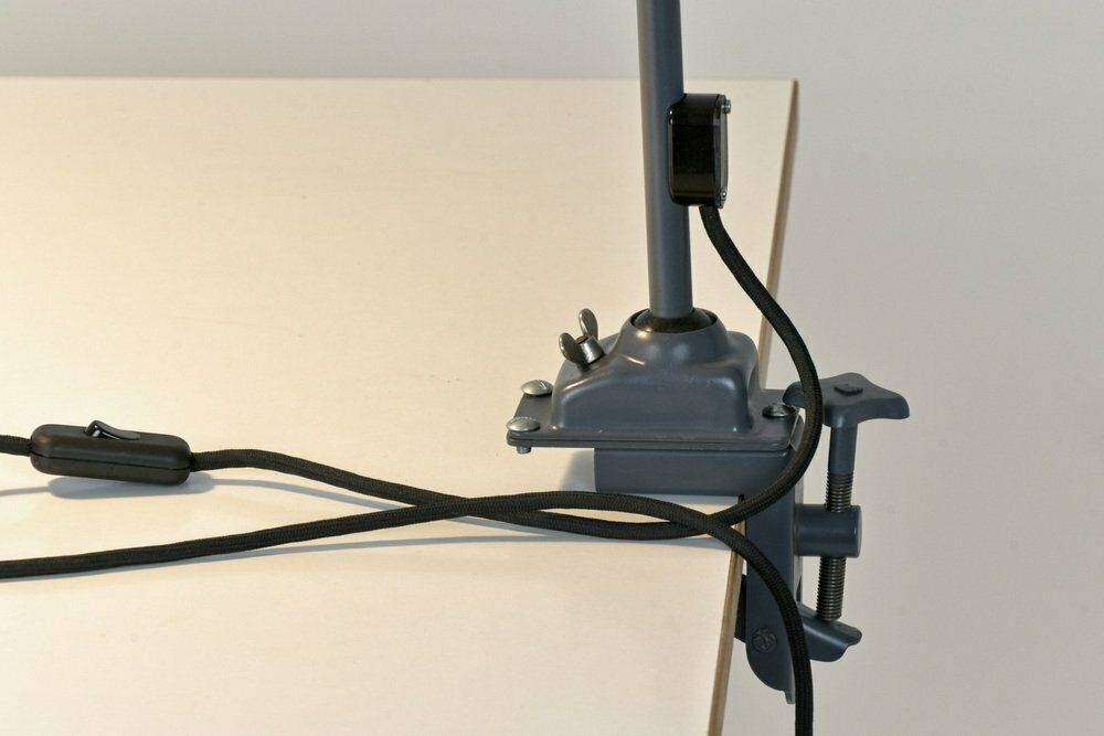 Model 6726a Clamp Light By Christian Dell For Kaiser Idell / Kaiser Leuchten, Germany, 1930s photo Lighting