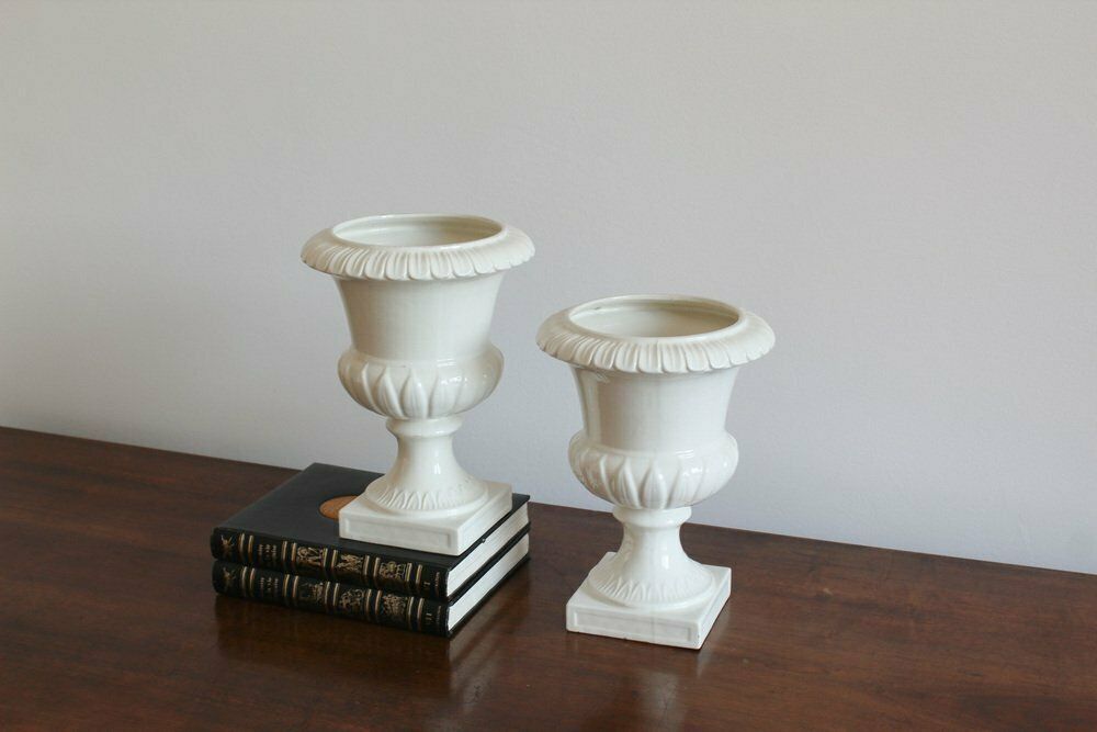 Lacquered Ceramic Vases From Capuani Este, Italy, Late 19th Century, Set Of 2 photo vinterior