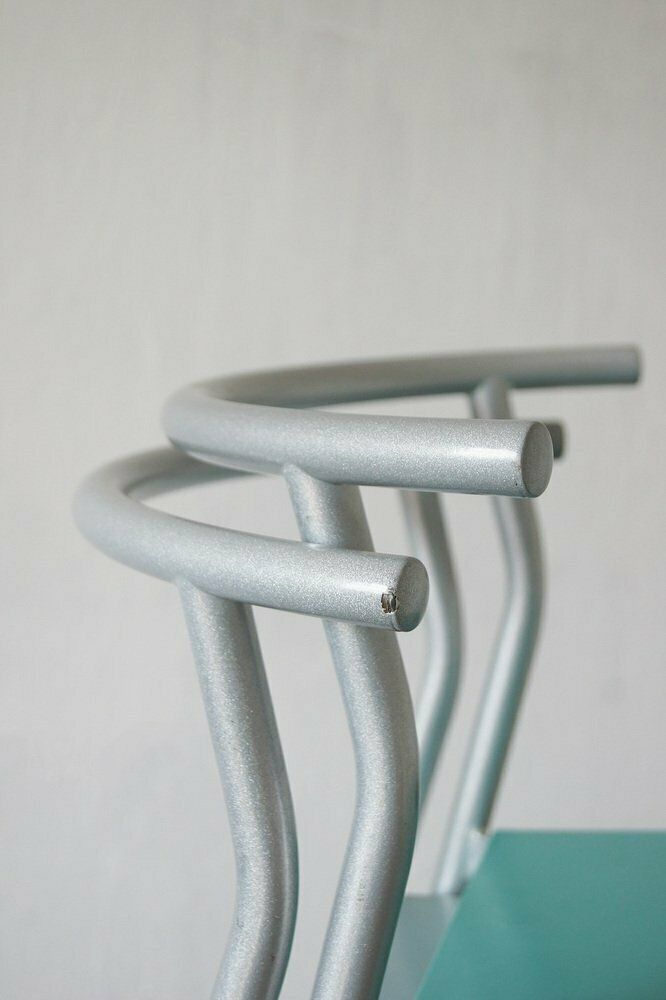 Vintage Hi Glob Bar Stools By Philippe Starck For Kartell, 1990s, Set Of 2 photo 600.0