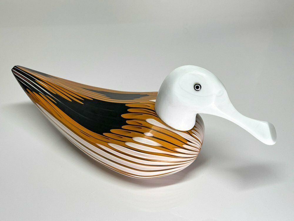 Murano Glass Anatra Duck By Toni Zuccheri For Venini, 1980 photo furniture