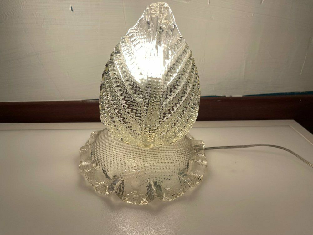 Murano Glass Table Lamps By Ercole Barovier, 1940s, Set Of 2 photo vinterior