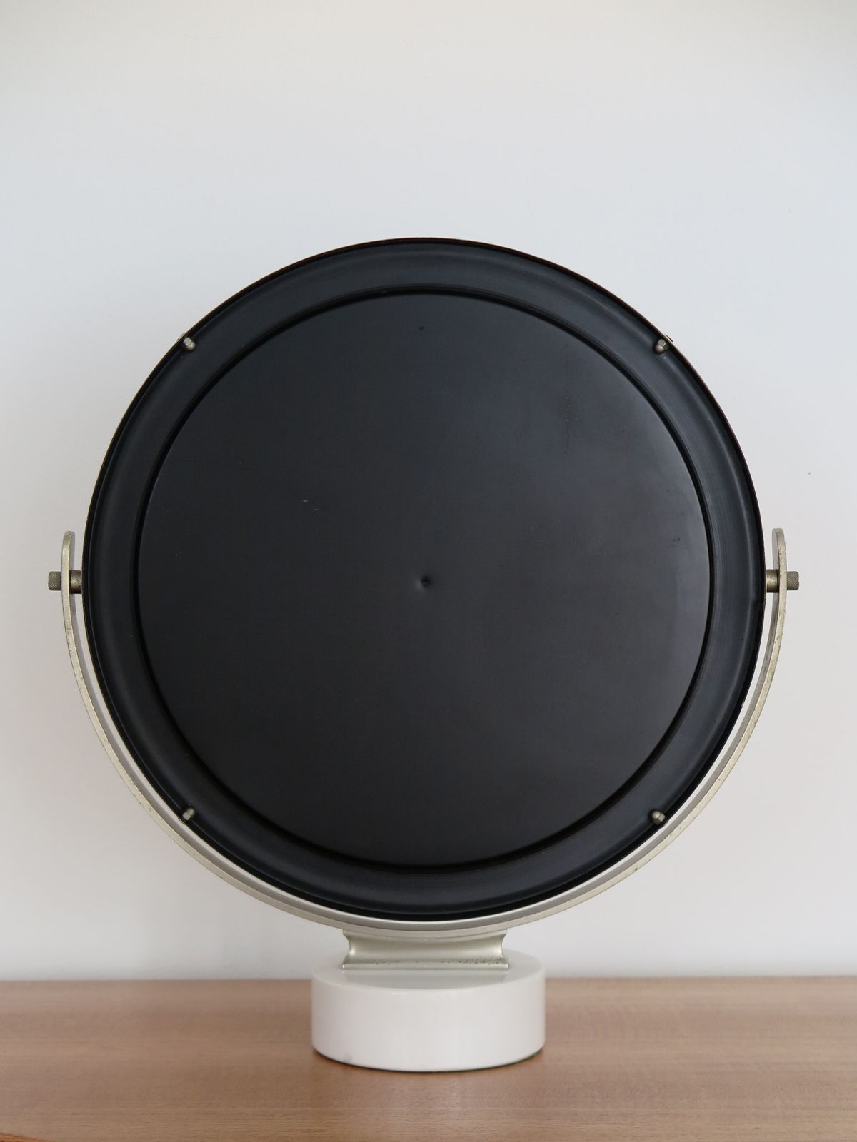 photo furniture Sergio Mazza For Artemide Italian Midcentury Marble And Metal Table Mirror, 1960s