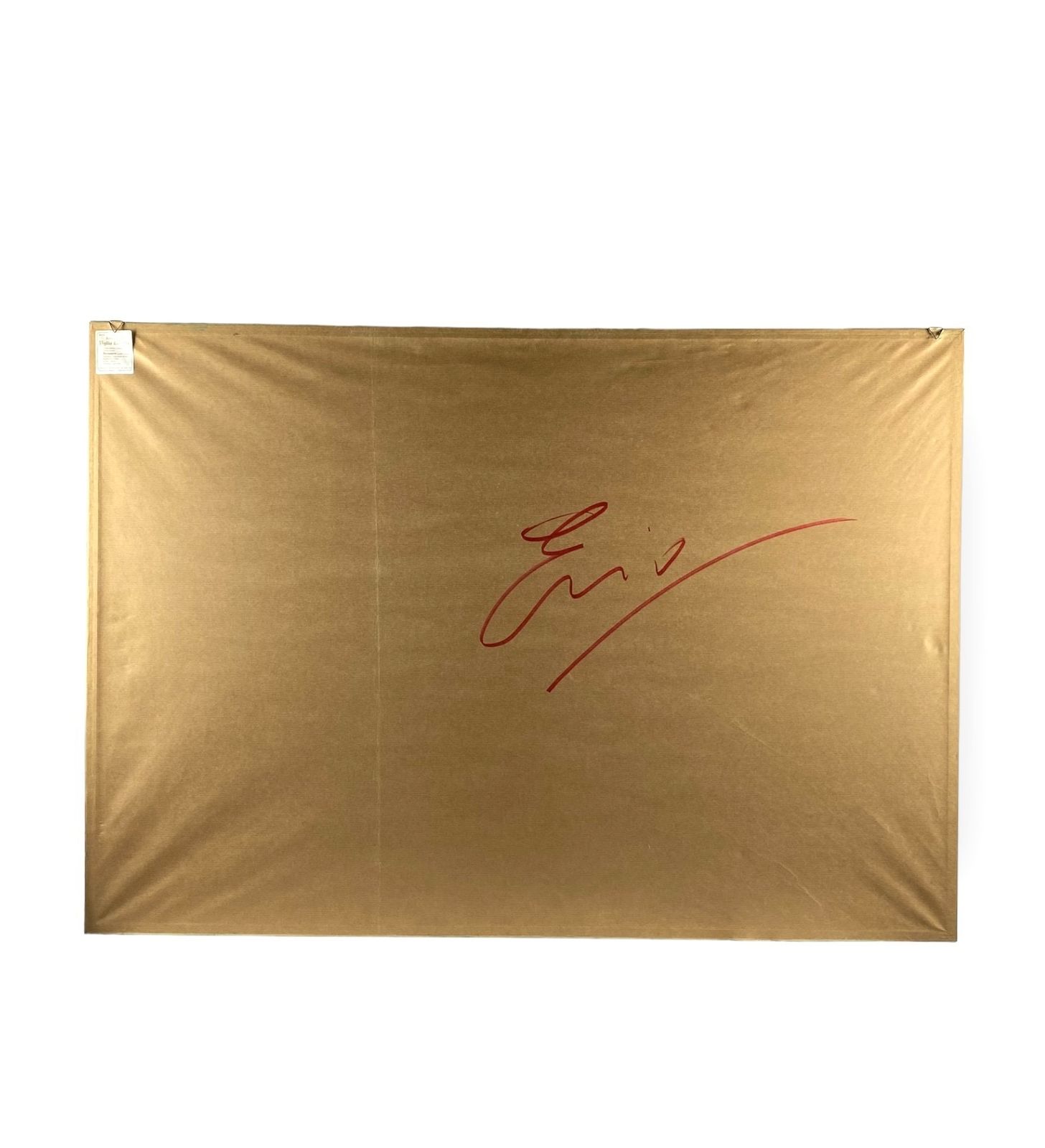 Ugo Nespolo, Garage Serigraph, Signed 60/99, Italy 1980s photo vintage