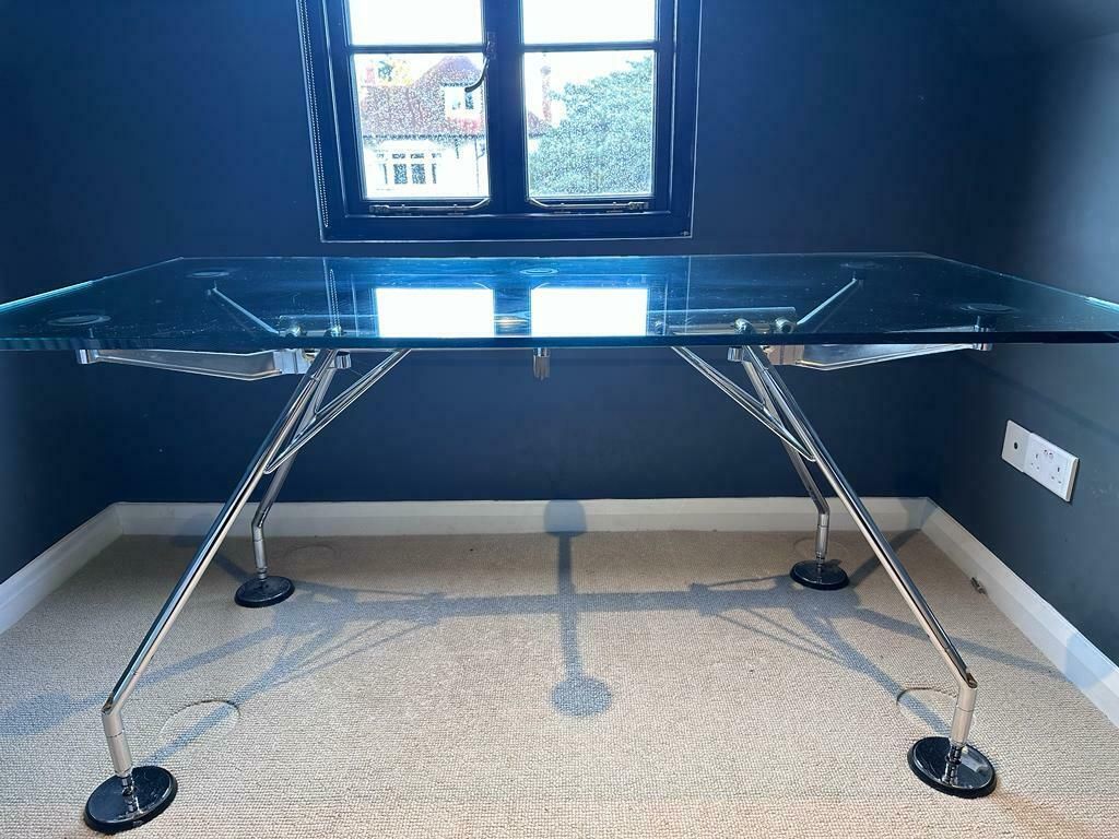 Sir Norman Foster Original Tecno 1980s Mid Century Tables For Sale X4 Available photo buy
