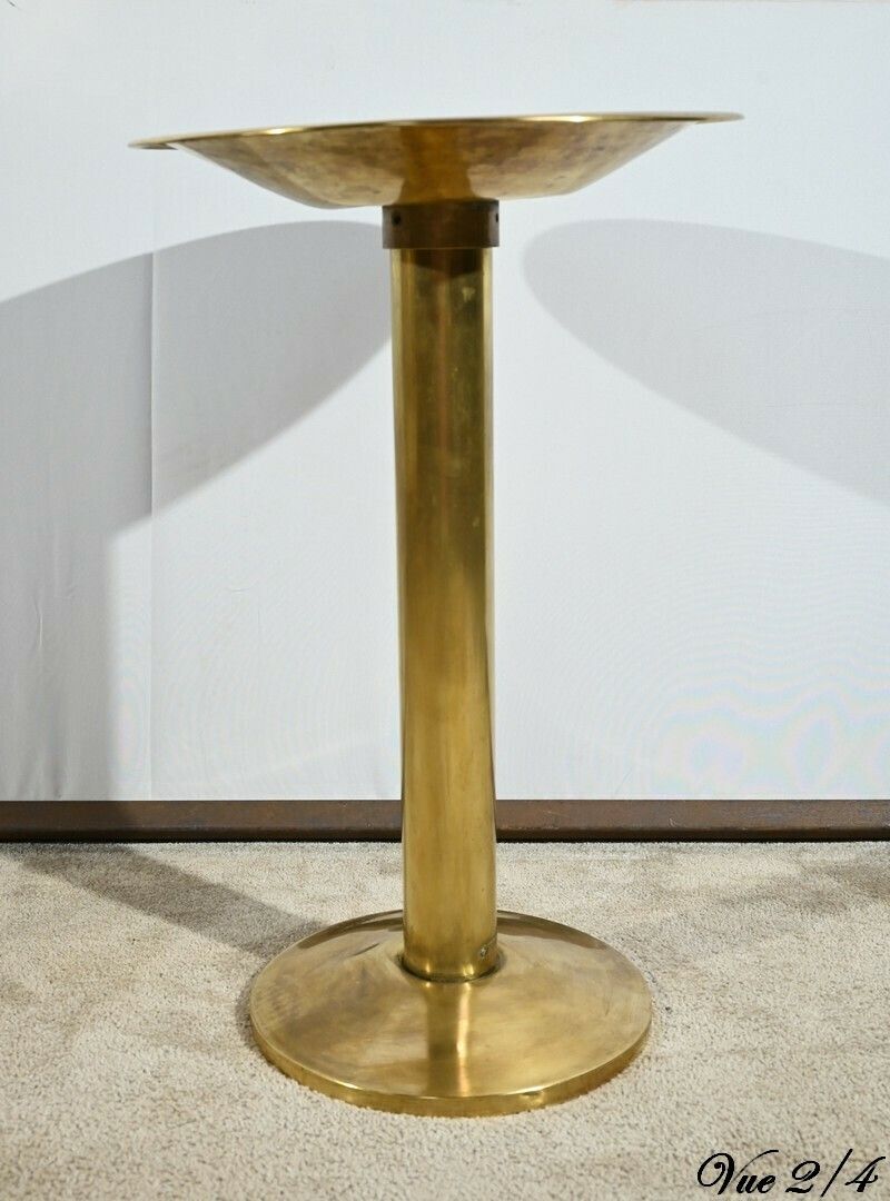 667.008064556 Brass Dentist's Spittoon, Lepori Frères Construction   Early 20th Century photo