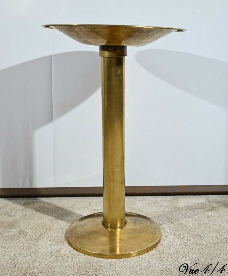 photo buy Brass Dentist's Spittoon, Lepori Frères Construction   Early 20th Century