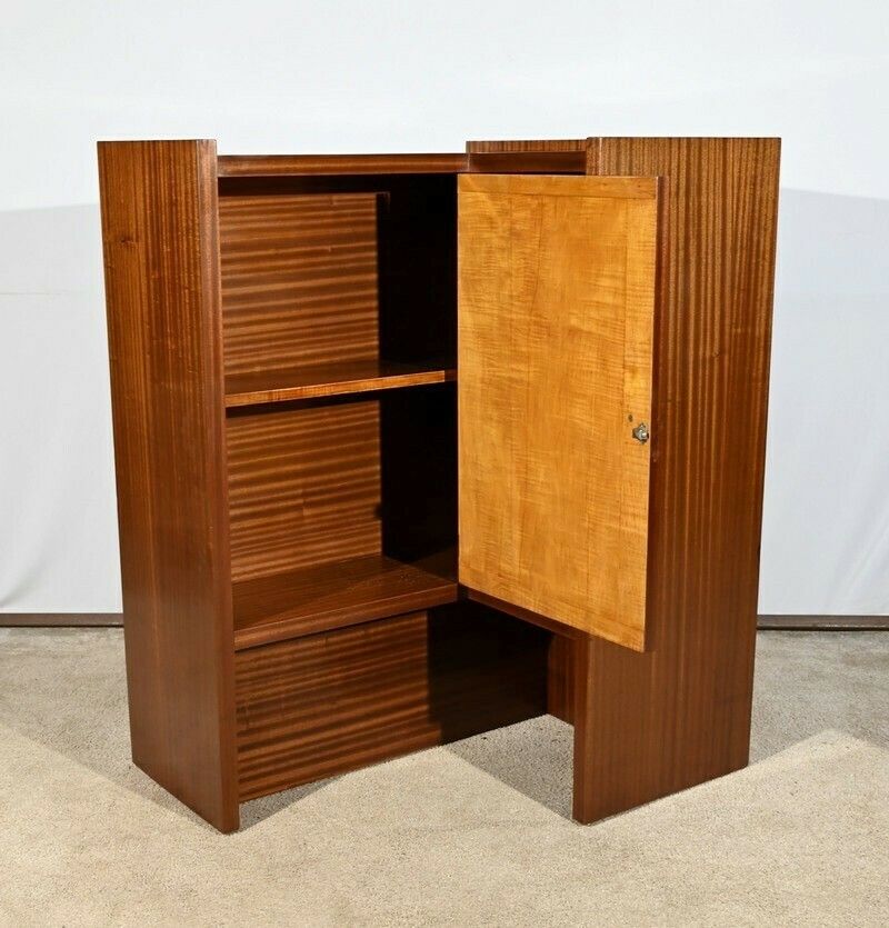 Small Apartment Bar In Sapelli Mahogany – 1940 photo 3845.8870970400003