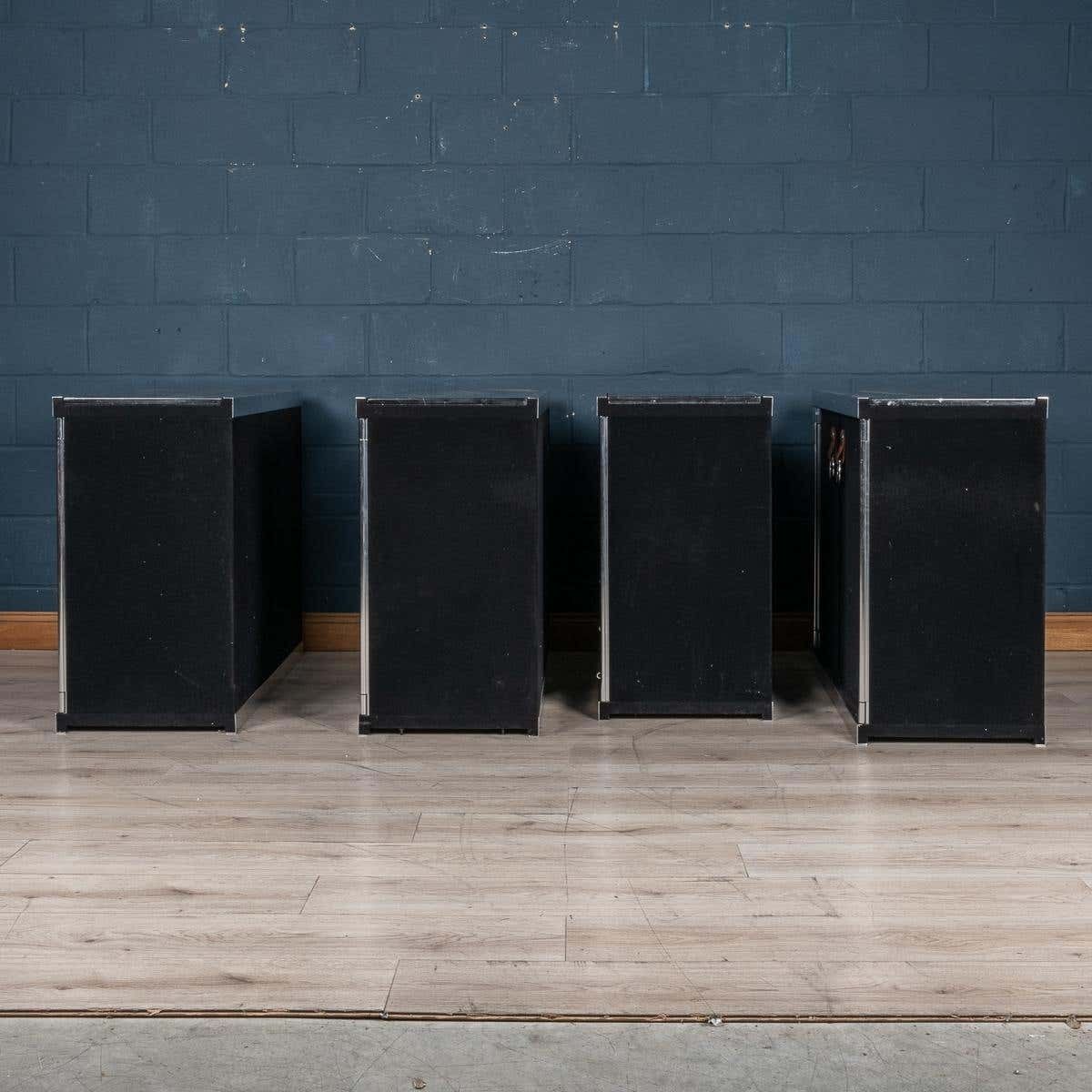20th Century French Four Piece Sideboard By Guido Faleschini For Hermes, C.1970 photo for sale