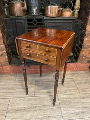 photo buy Georgian Mahogany Baby Pembroke Table Circa 1800