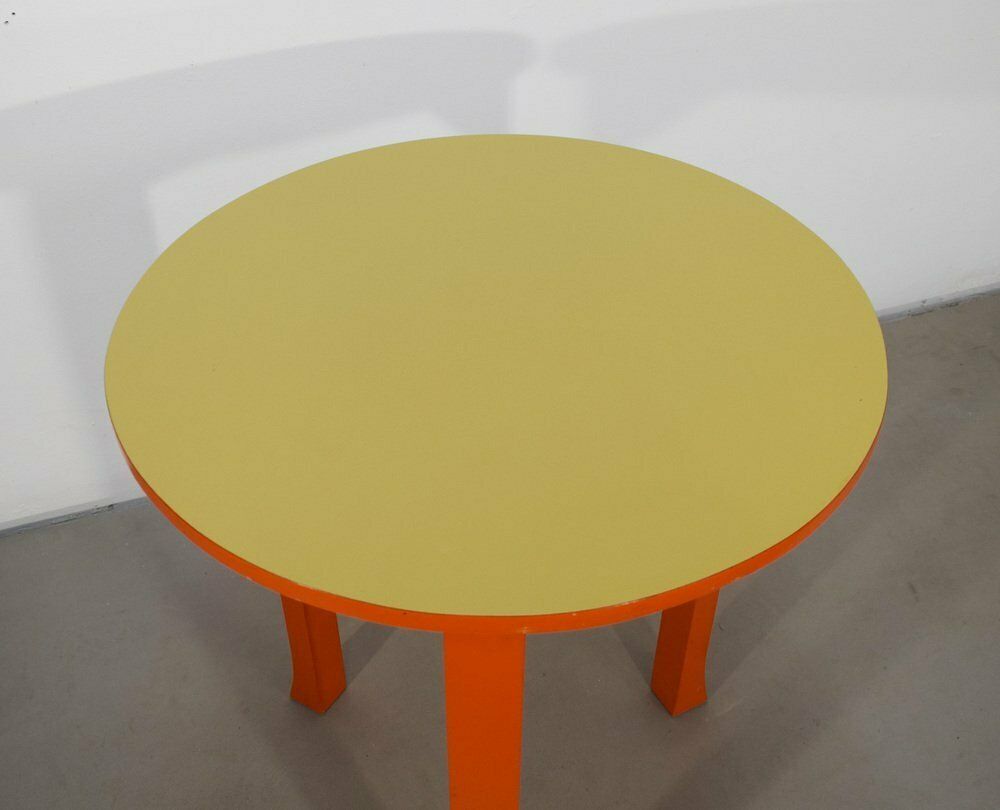 Lacquered Wooden Dining Table, Italy, 1960s photo 960.0