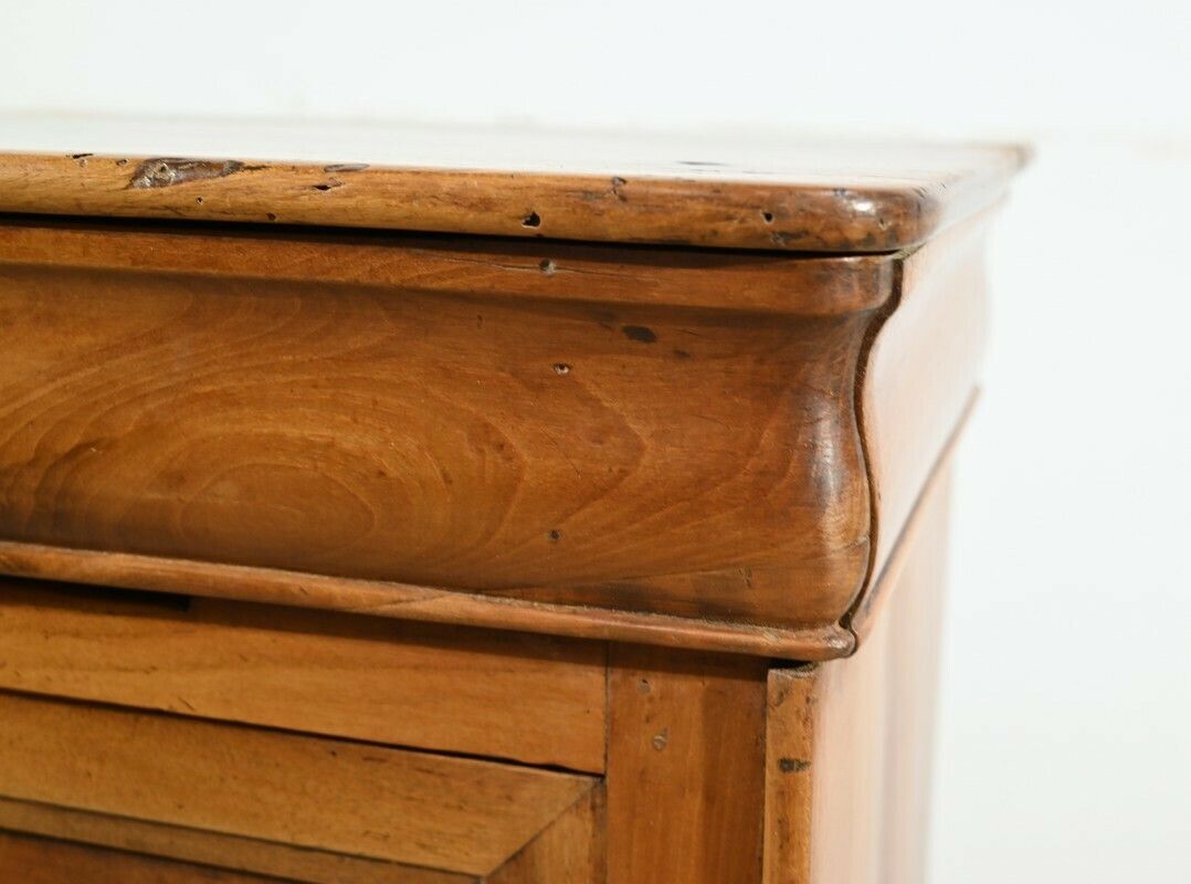 Cherrywood Bedside Table, Louis Philippe Period – Mid 19th Century photo vintage