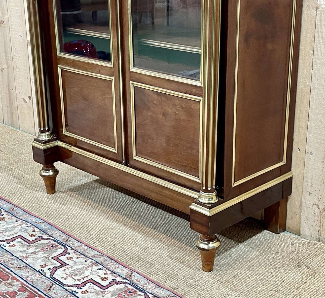 Napoleon III Library In Mahogany And Brass Net photo 2180.0