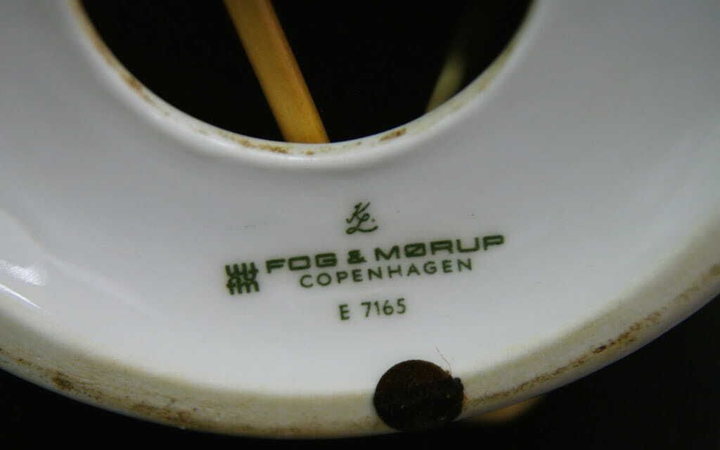 photo furniture White Bedside Lamp, Danish Design, 1960s, Manufacturer: Fog & Mørup