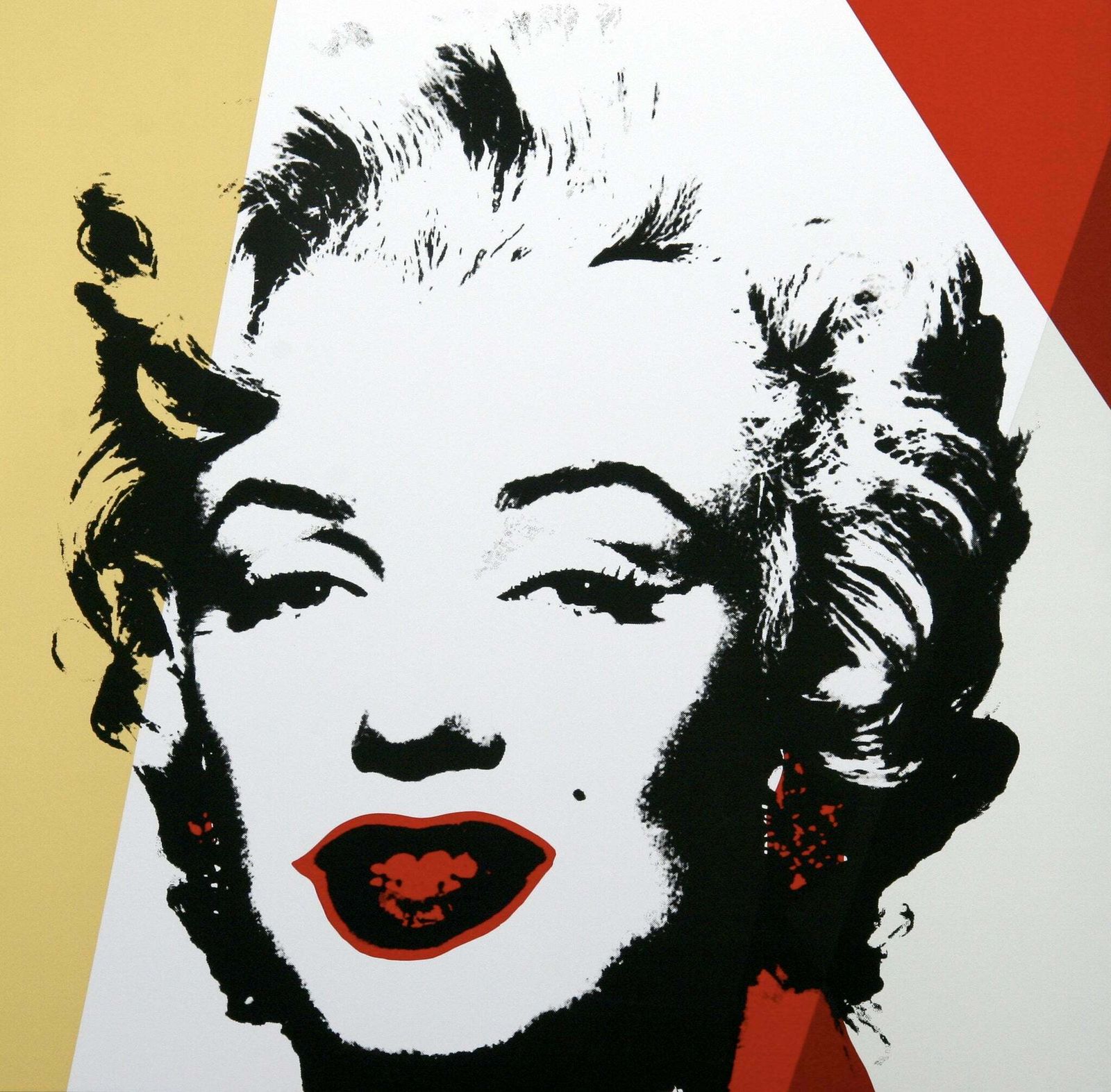 Andy Warhol 'Sunday B. Morning' Golden Marilyn 37