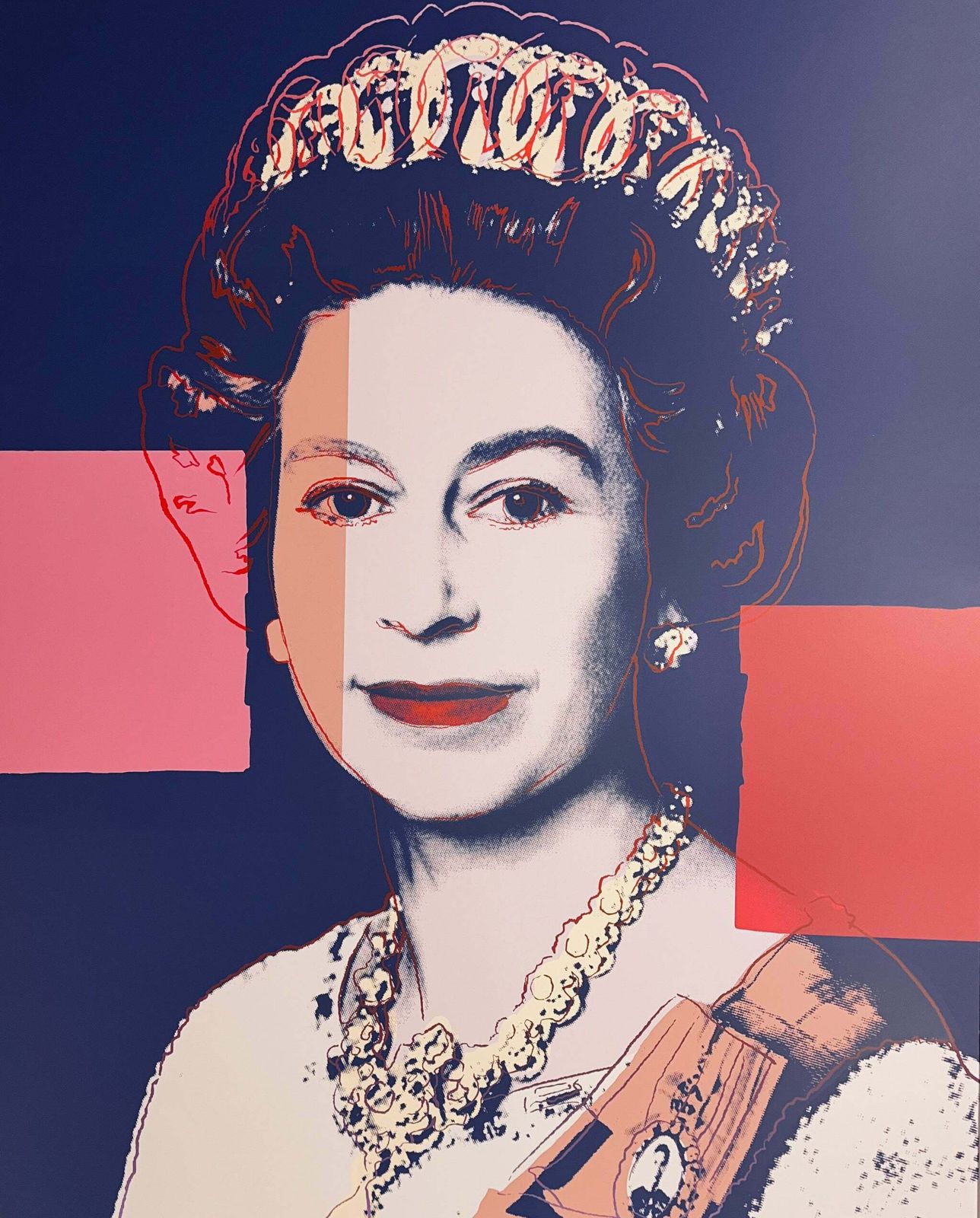 Andy Warhol 'Sunday B. Morning' Queen Elizabeth II 337