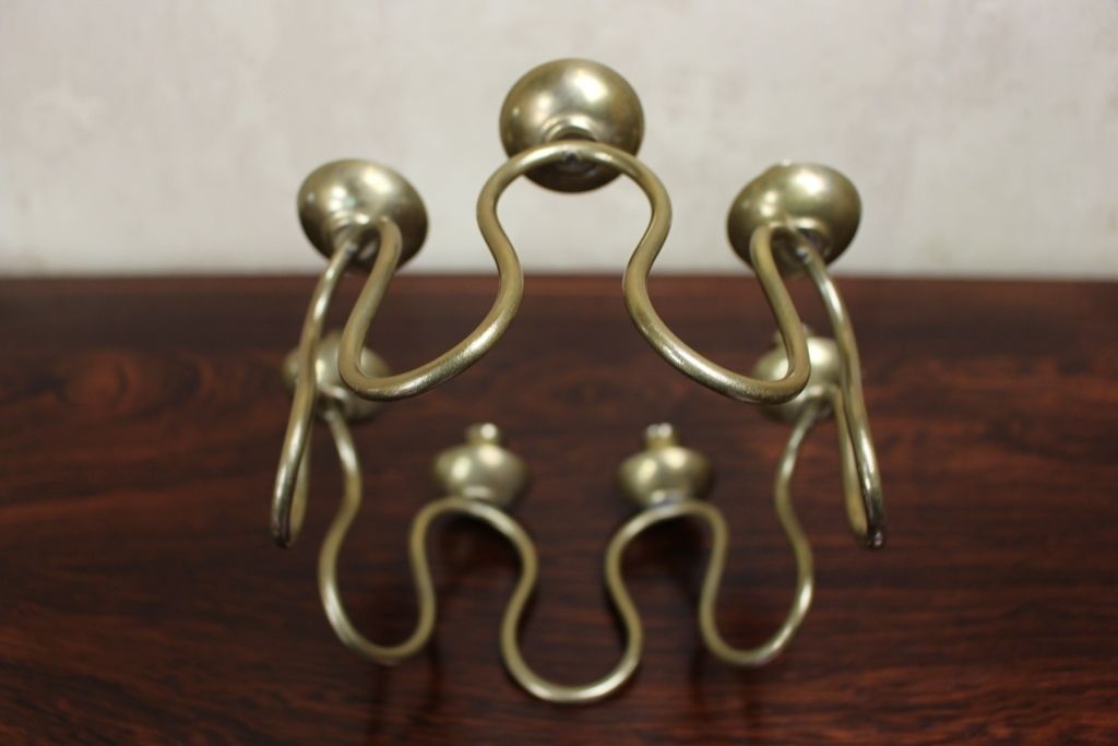 Swedish Brass Candleholder By Lars Holmstrom For Arvika photo furniture