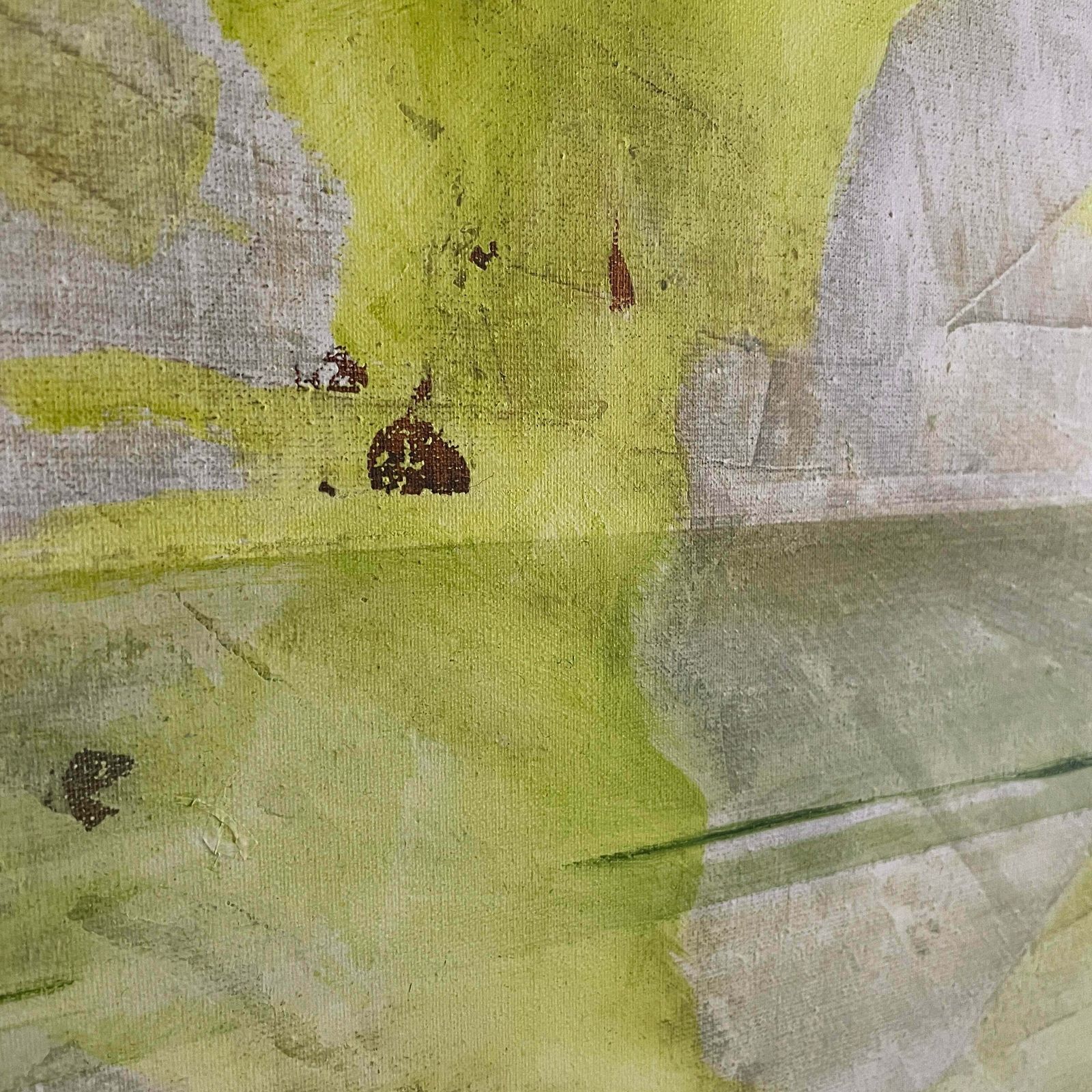 ‘Acid Rain’ By Sarah Williams   Oil On Canvas photo furniture