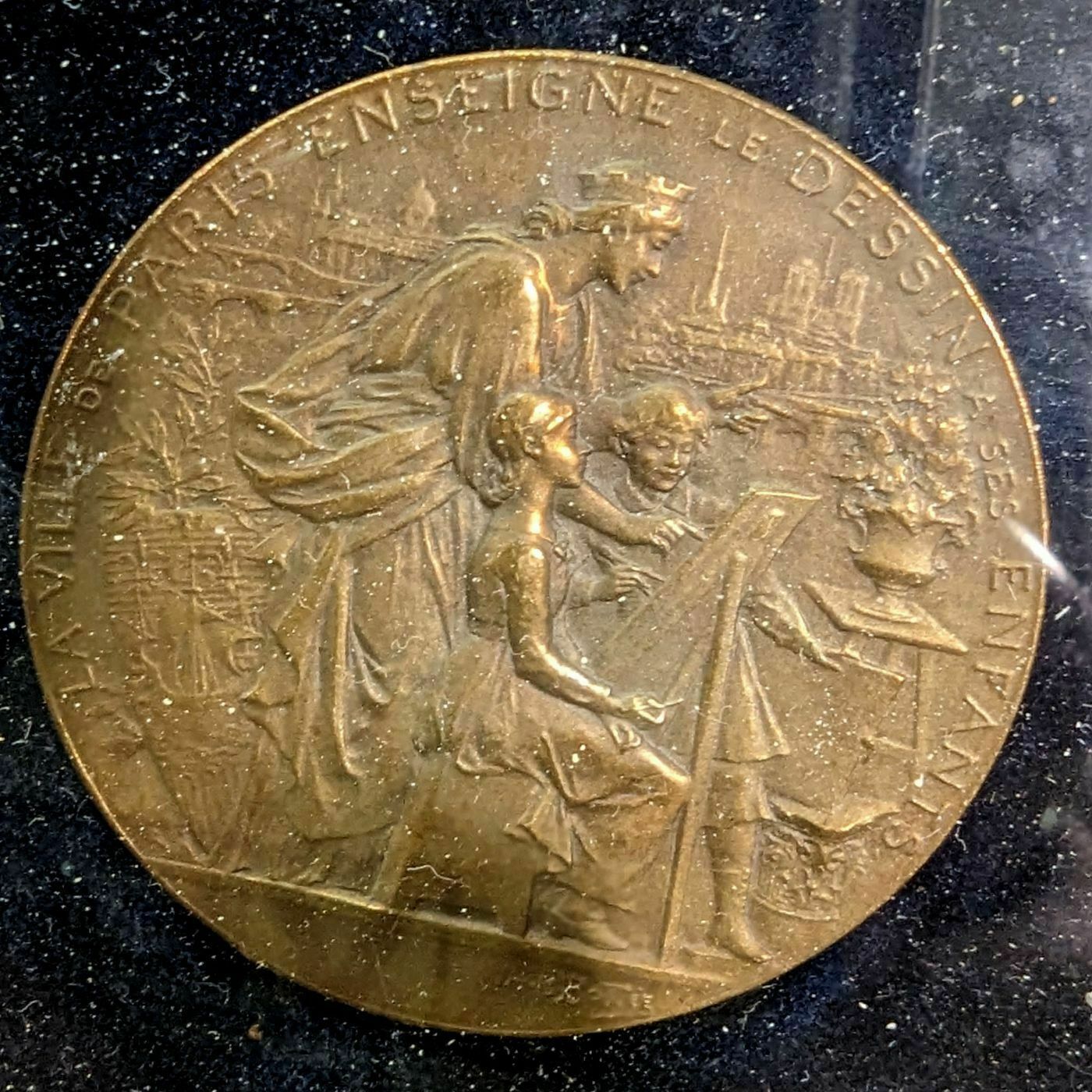 photo for sale Collection Of Bronze And Silver Medals