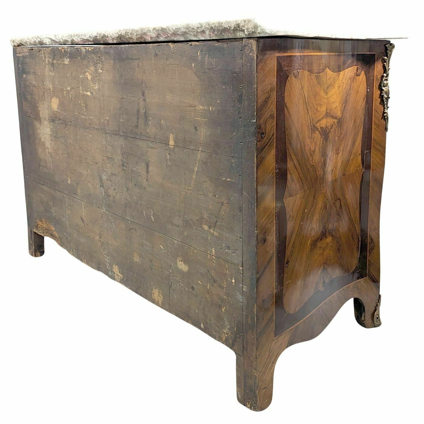 Louis XV Chest Of Drawers In Rosewood And Violet Wood, 18th Century photo Furniture