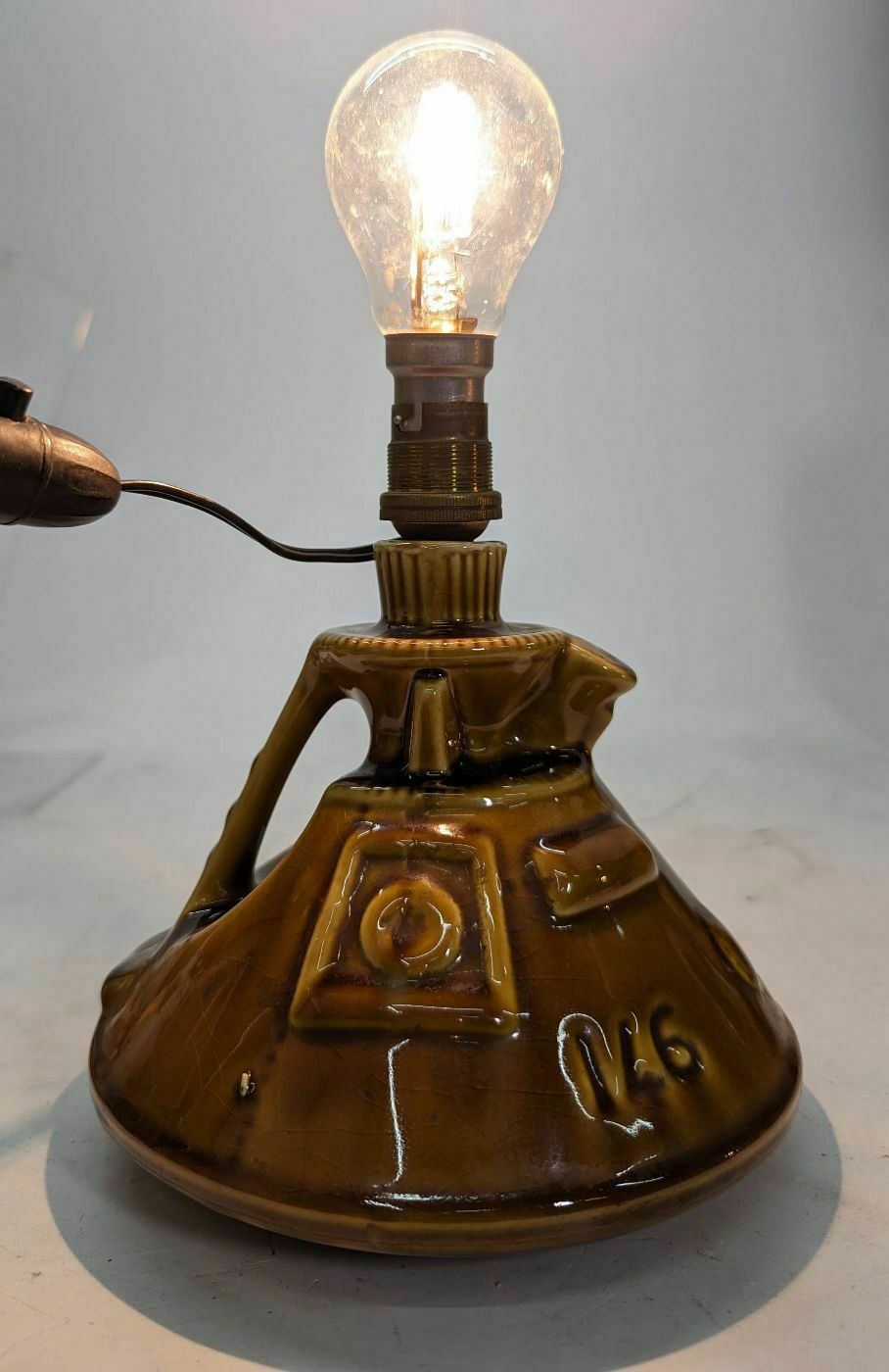 Maggio Nasa Limited Edition 1967 Apollo 11 Wine Bottle Lamp photo vintage