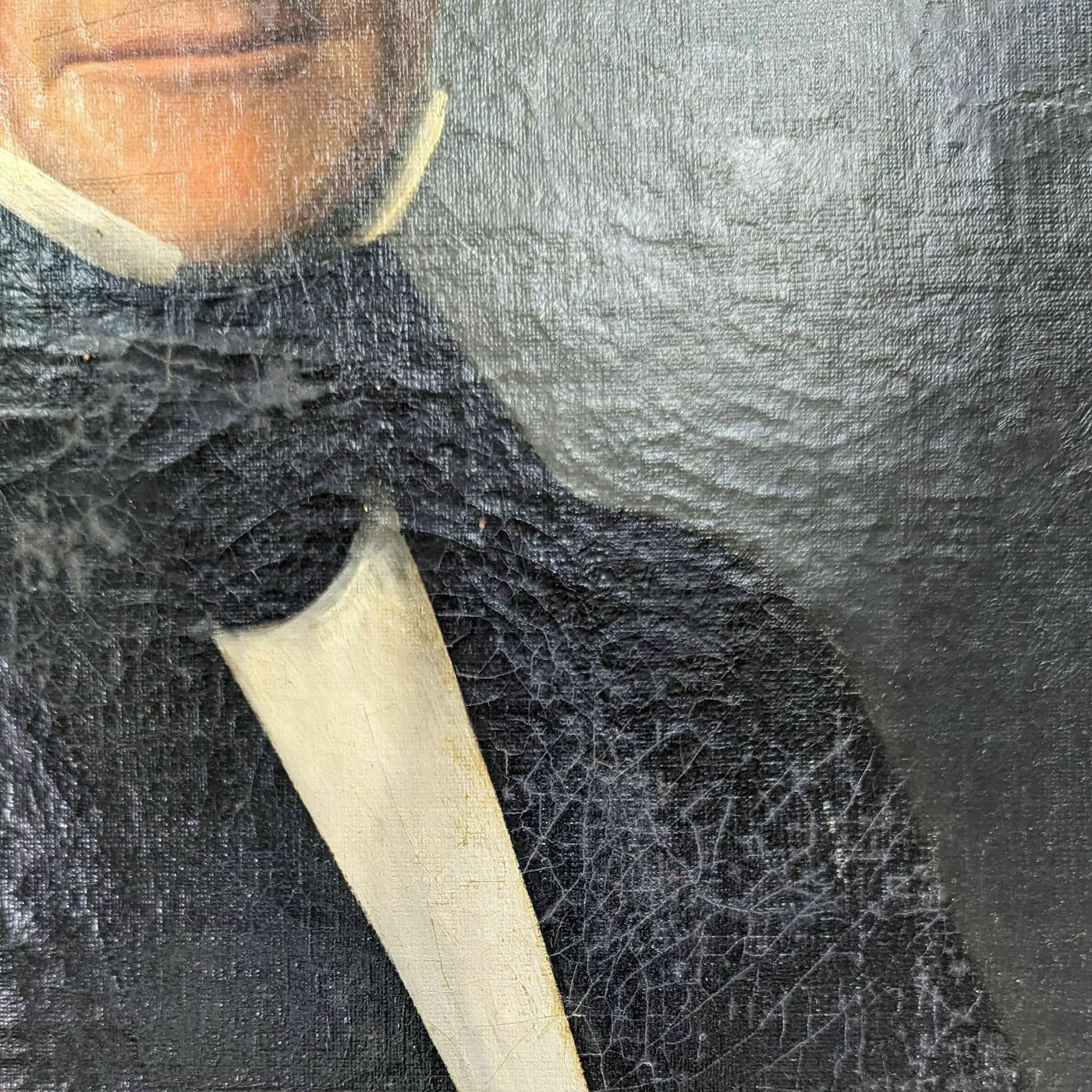 Oil On Canvas Quality Portrait Of A Man From The 19th Century photo 1028.0
