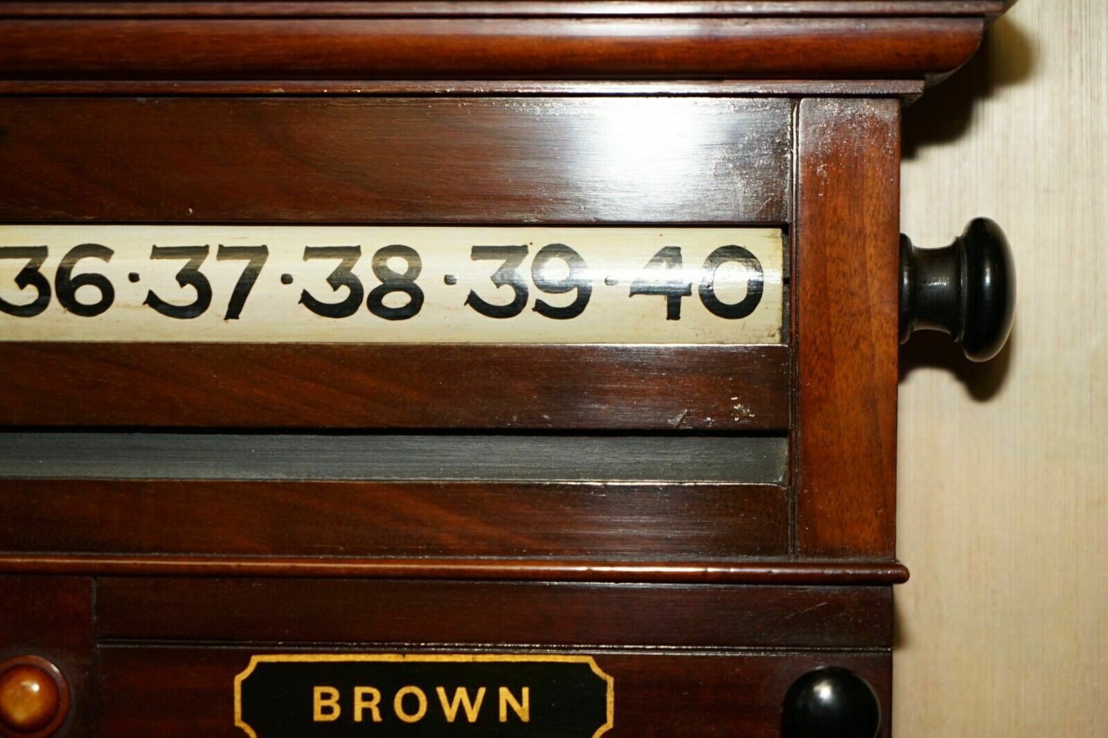 Home Decor Fully Restored Antique Victorian Burroughes & Watts London Snooker Scoreboard photo