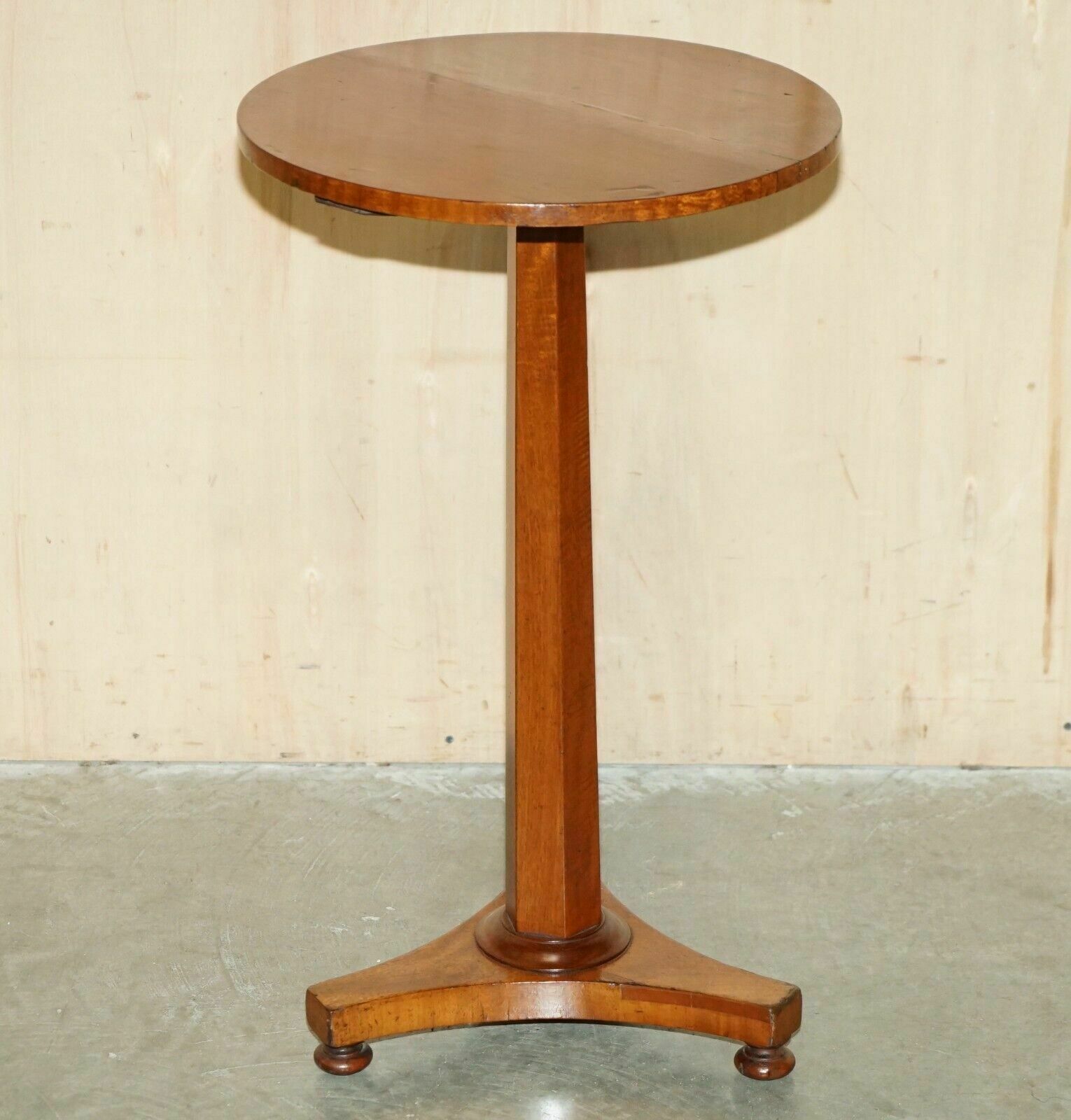 Antique Restored William IV 1830 Walnut Occasional Side End Wine Lamp Table photo furniture