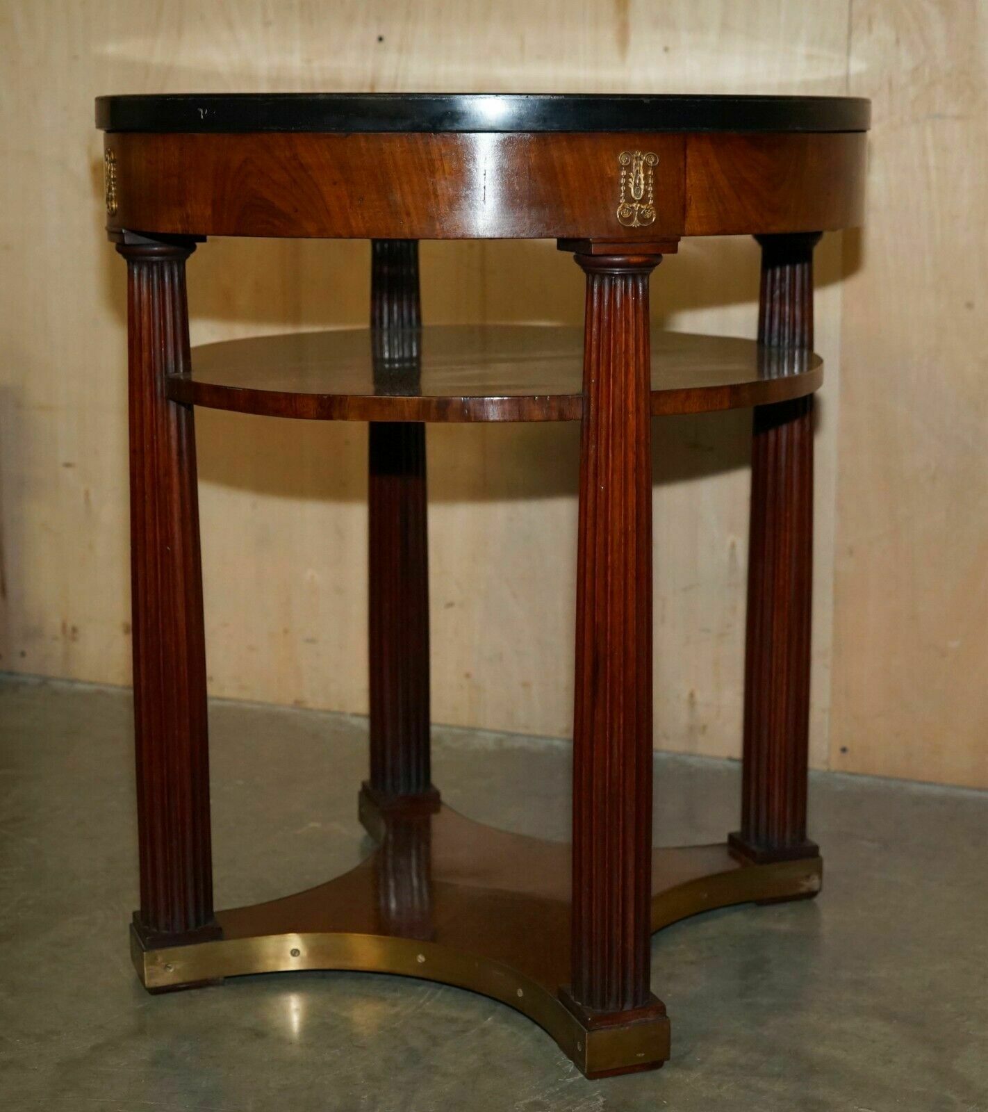 Important Antique Grand Tour Pietra Dura Birds Specimen Marble Centre Table photo vintage