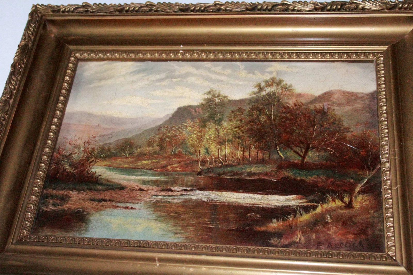 Original Oil Painting. Wall Art. Home Decor. Antique Painting. photo for sale
