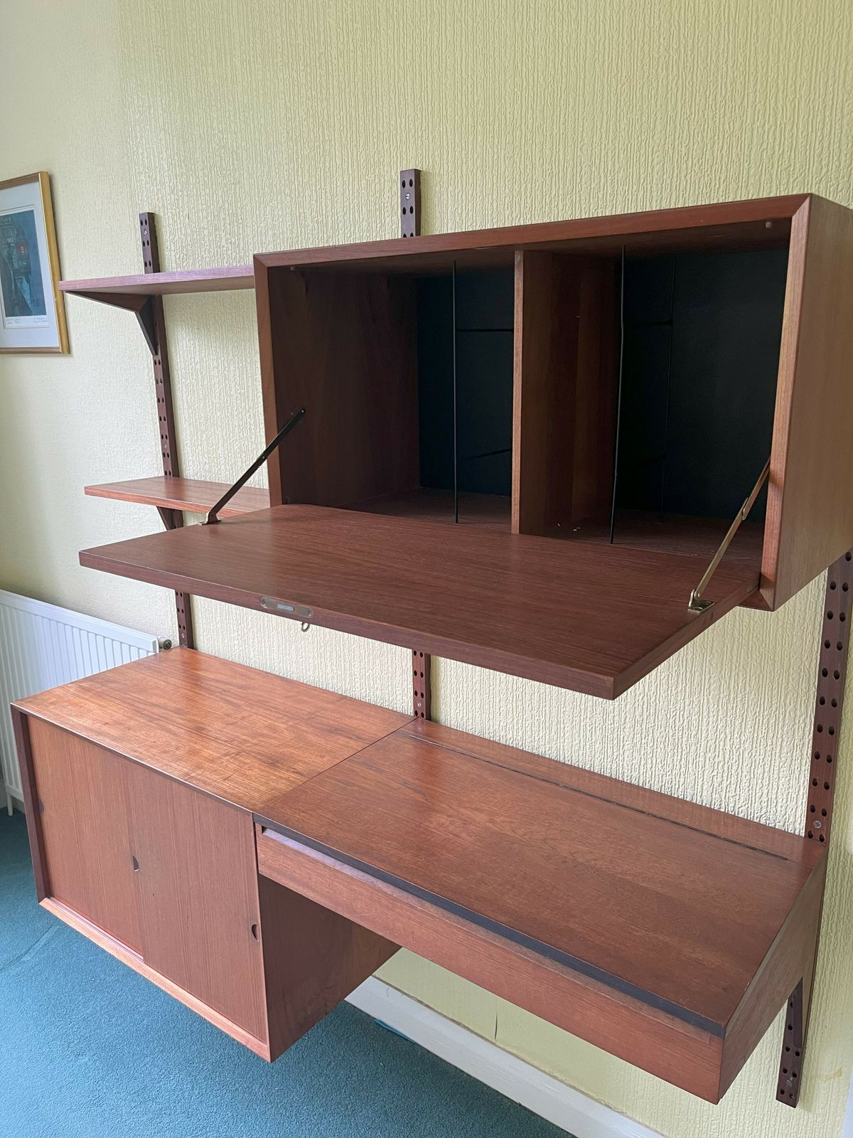 Poul Cadovius  1960s Danish Modular Wall Units And Shelves photo 595.0