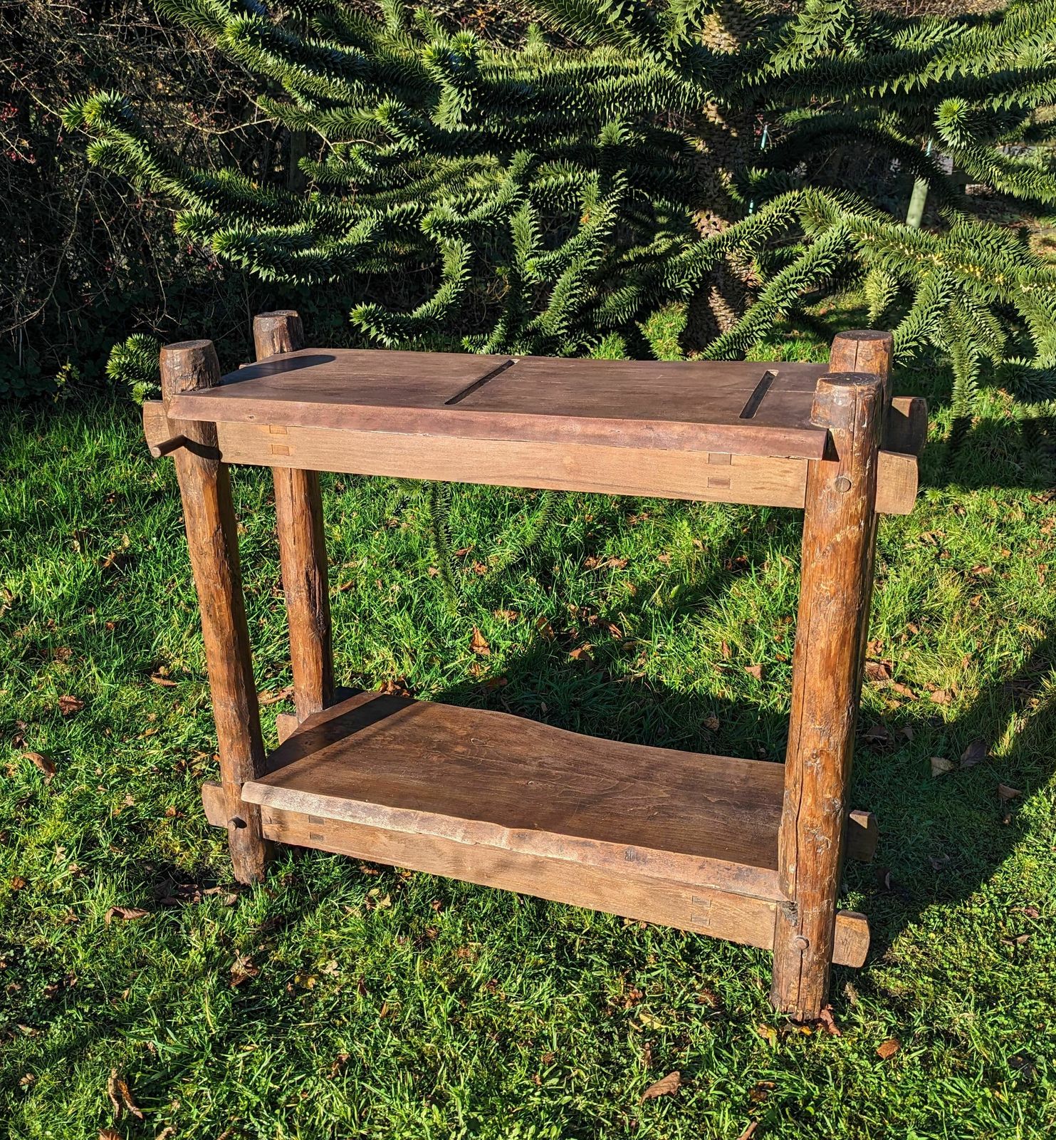 Superb Vintage French Bistro Butchers Table   Delivery Available 0234. photo vintage