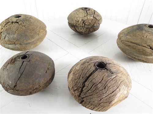 19th Century Pulley Wheels, 1800s photo Home Decor