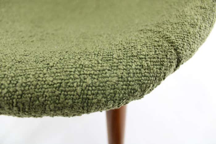 Furniture 1960s Pair Of Restored Shell Chairs In Bouclé, Czechoslovaki photo