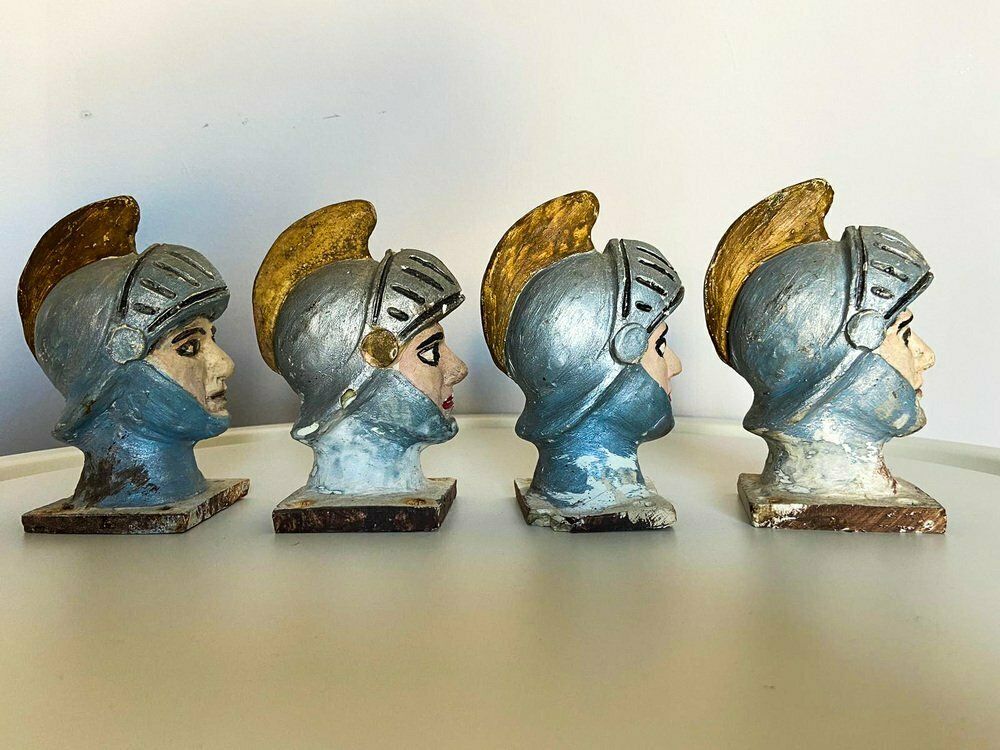 Sicilian Puppets, Italy, 1980s, Set Of 4 photo vintage
