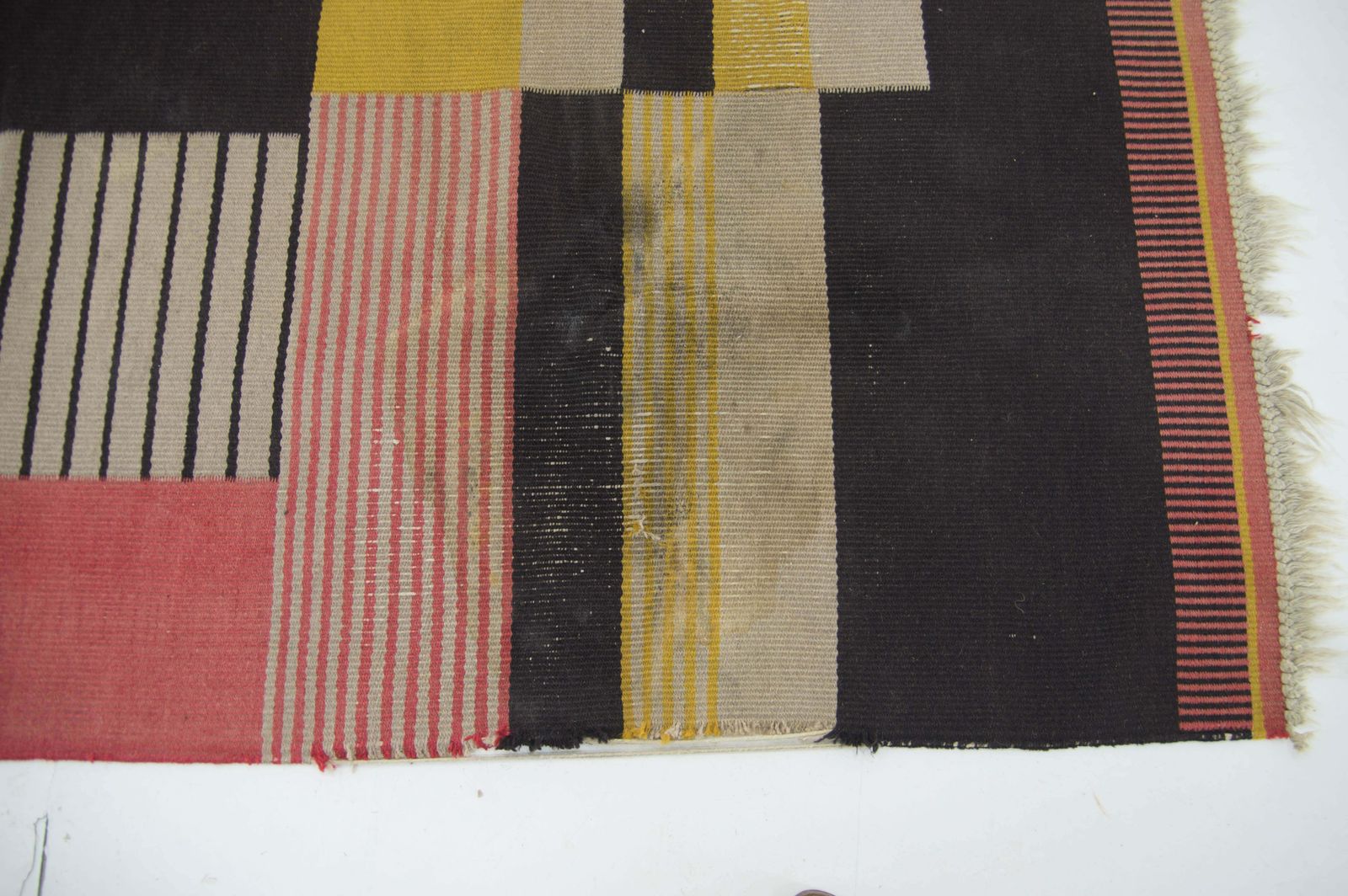 Rare Geometric Carpet By Antonin Kybal, 1948s photo 1800.0