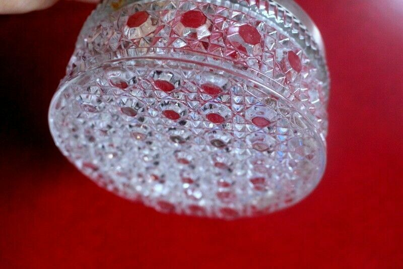 Antique Silver Plated/Crystal Glass Bowl Candy Dish Serving Dish Dinnerware Etc photo furniture