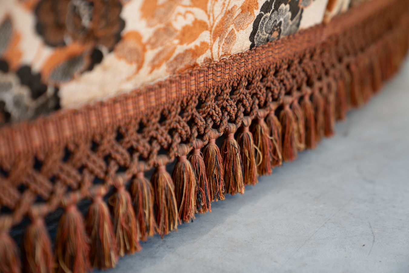 3200.0 Small Lounge Composed Of A 3 Seater Sofa And 2 Armchairs, 1970s Baroque Style. photo