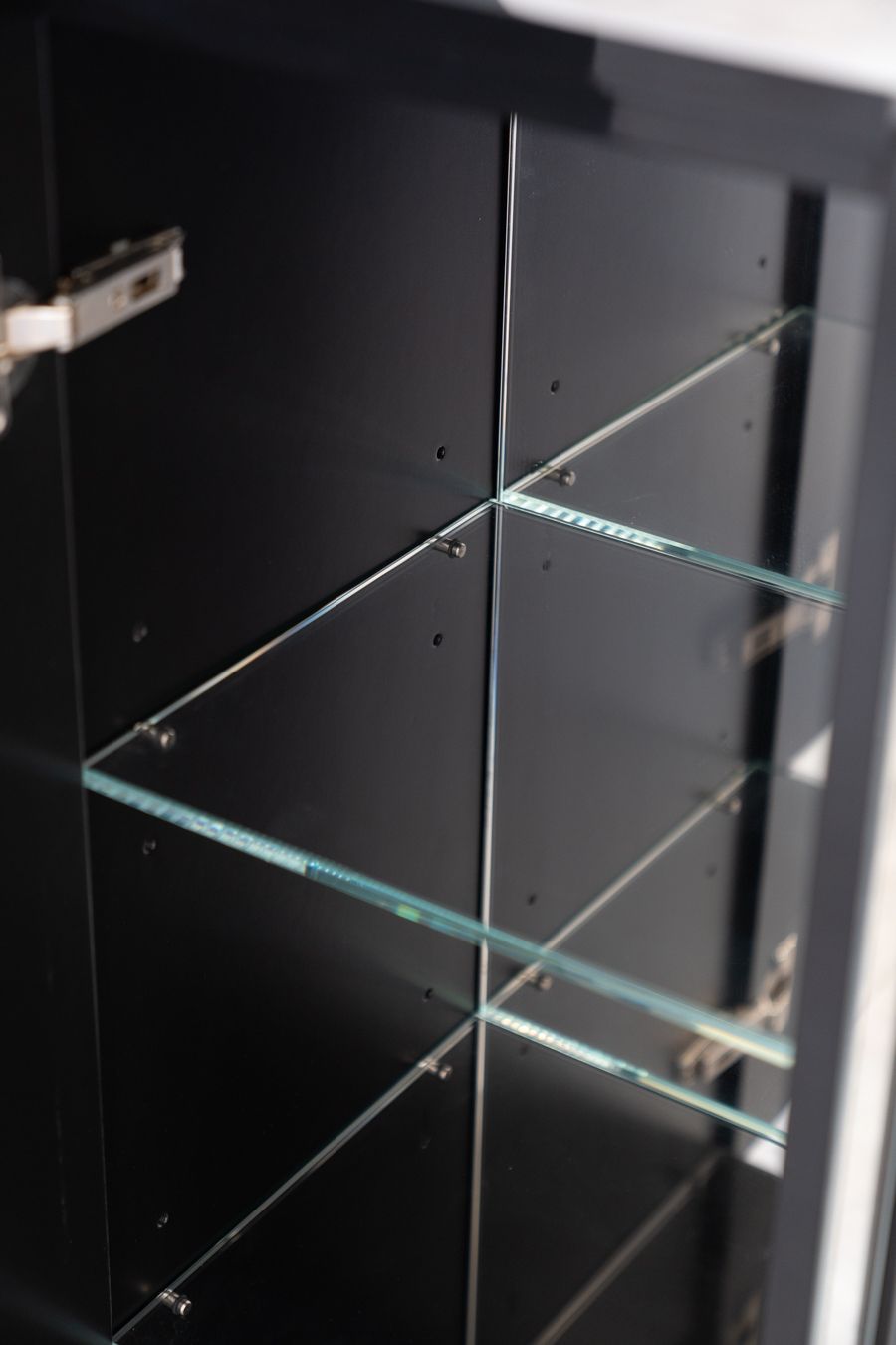 photo buy Pair Of Exhibit Style Display Cabinets, Set Of 2, 1980s